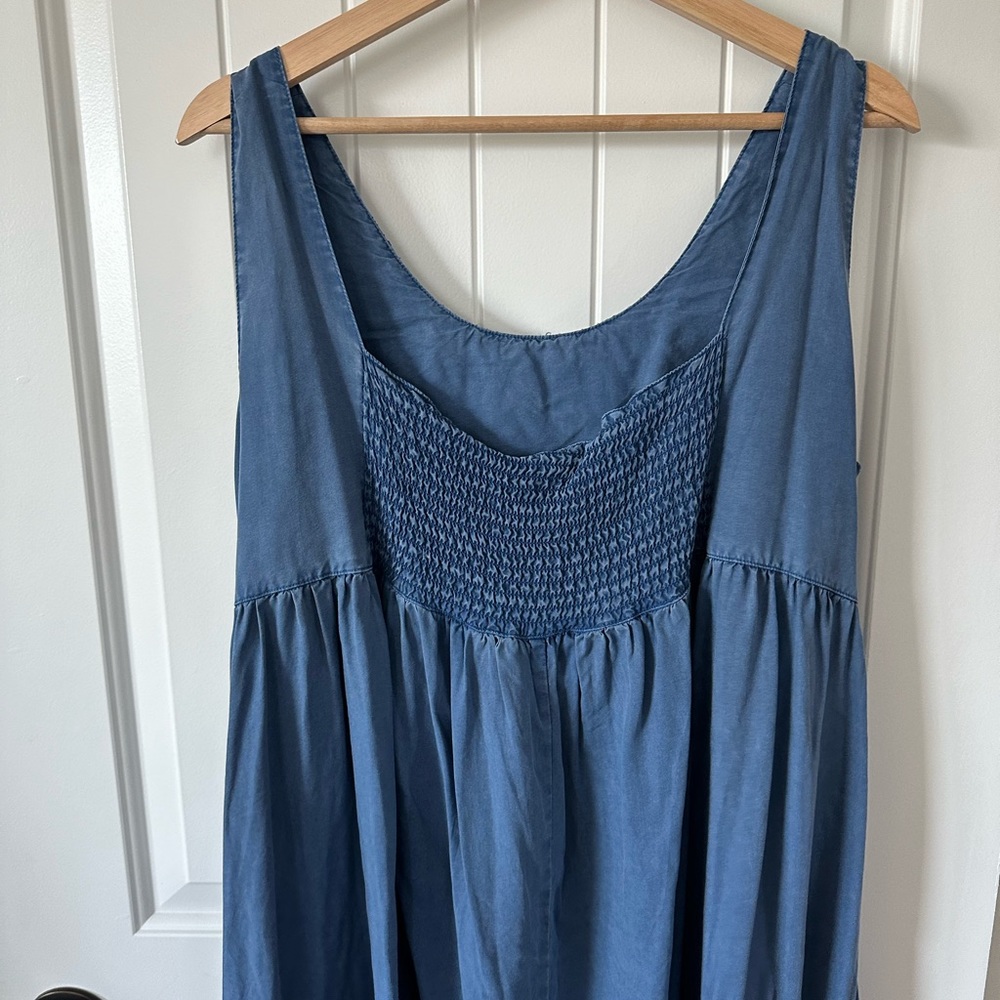 Empire Waist Embroidered Bodice Sundance Sundress - Picture 4 of 4